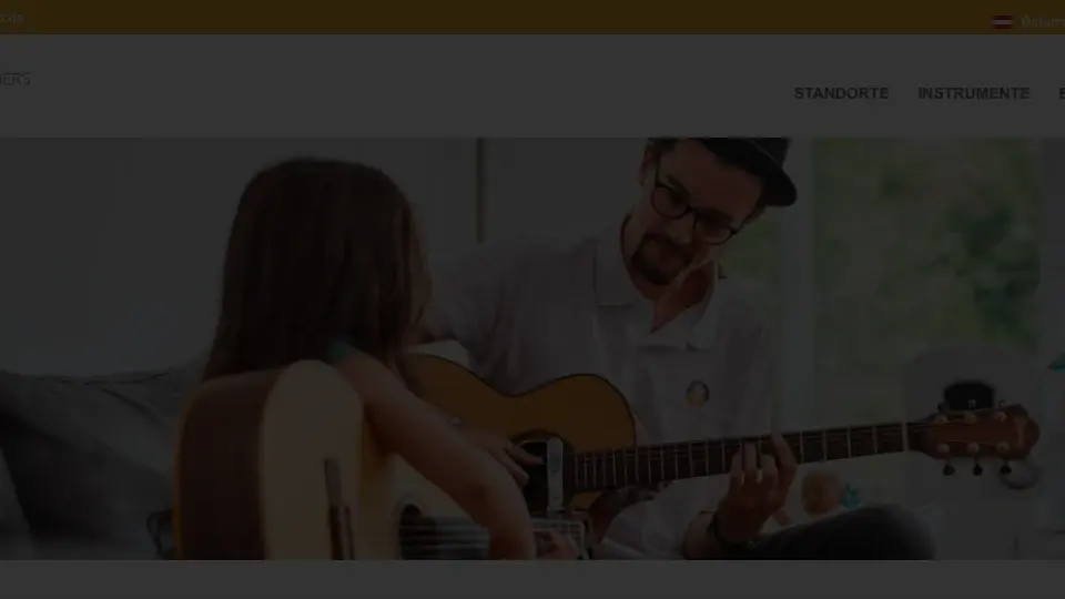 Website von Home Music Teachers