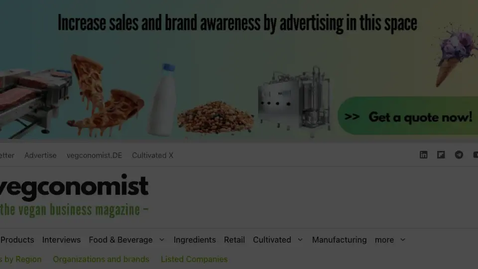 Website von vegconomist